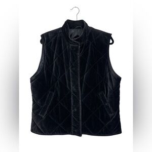Climate Zone Black Quilted Vest